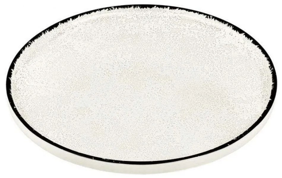 Πιάτο Ρηχό Vertical PR182746326 Φ26cm White Oriana Ferelli® Porcelain