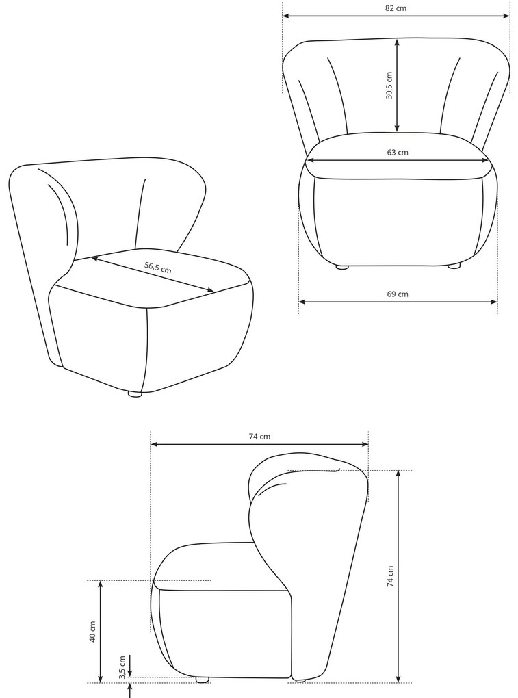 Πολυθρόνα Avia