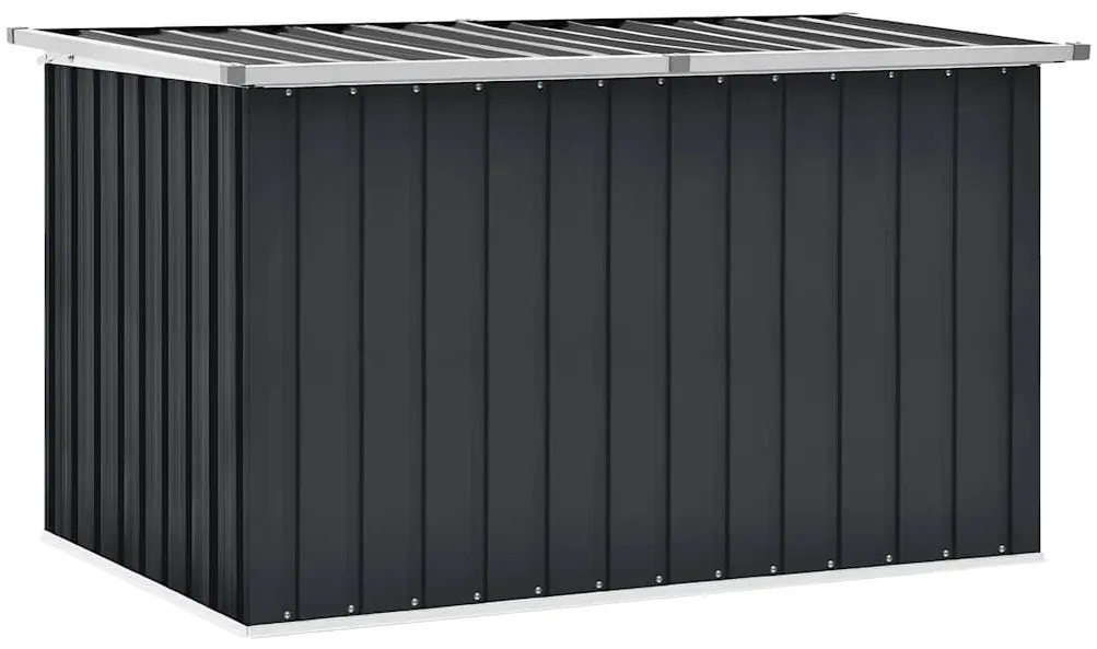 vidaXL Μπαούλο Αποθήκευσης Κήπου Ανθρακί 149 x 99 x 93 εκ.