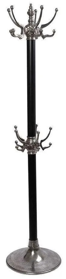 Καλόγερος FLA328 40x40x180cm Silver-Black Espiel Aluminium