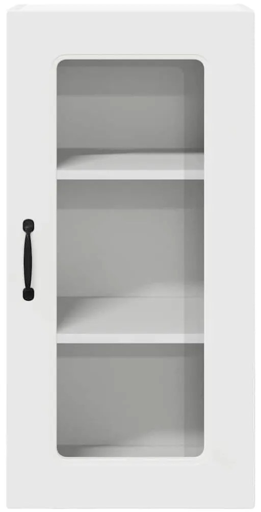 vidaXL Ντουλάπα Κουζίνας με ράφι 2 pcs Λευκό 40 x 31 x 80 εκ.