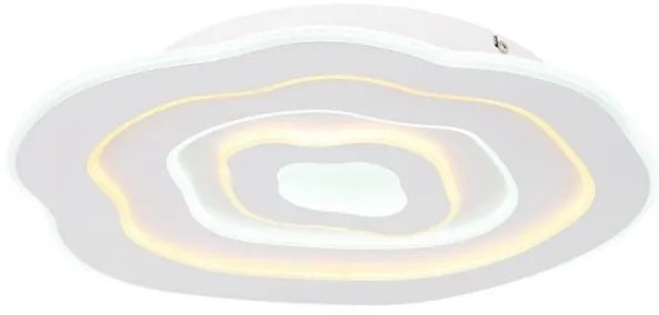 Πλαφονιέρα Φωτιστικό Οροφής LED 24W Λευκό Jacks 41769-24 Globo Lighting-41769-24-Λευκό 41769-24