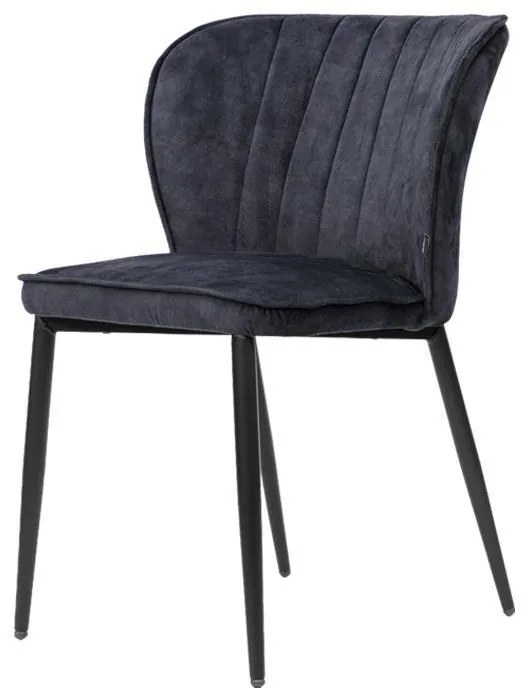 Καρέκλα Τραπεζαρίας Silvana Μεταλλική Fylliana Γκρί 56x43x84εκ. 2αδα 56x43x84 εκ.