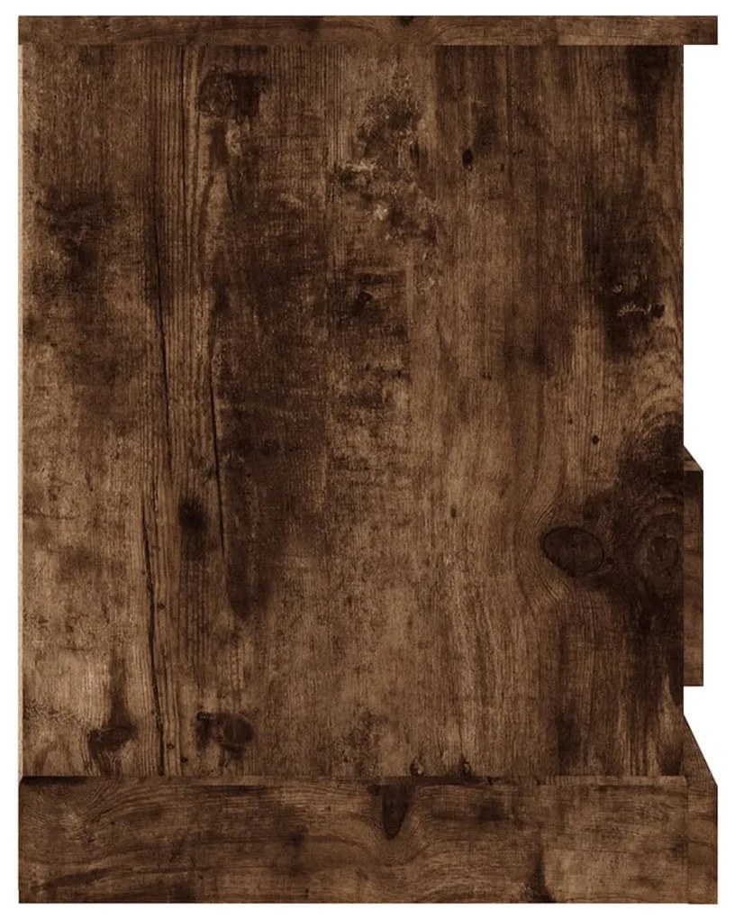 vidaXL Έπιπλο Τηλεόρασης Καπνιστή Δρυς 93 x 35,5 x 45 εκ. Επεξ. Ξύλο
