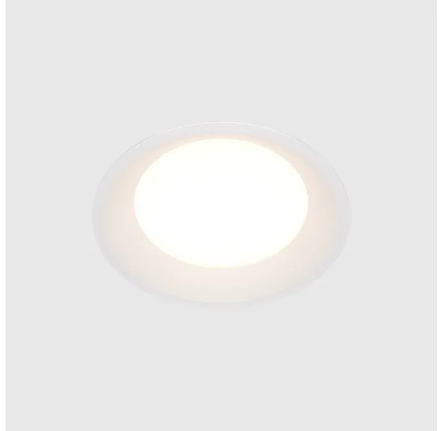 Φωτιστικό Πάνελ Χωνευτό LED 18W Λευκό ΙΡ44 Φ15,5cm 3000Κ Okno DL055-18W3K-W Maytoni DL055-18W3K-W