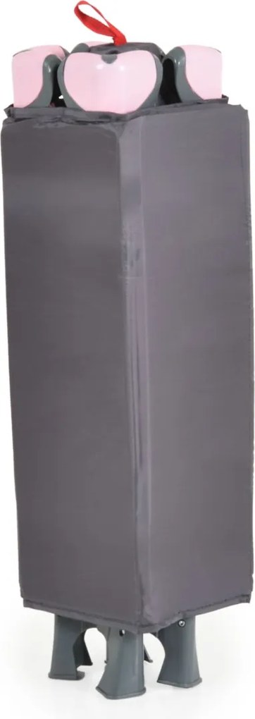 Folding cot Tommy pink