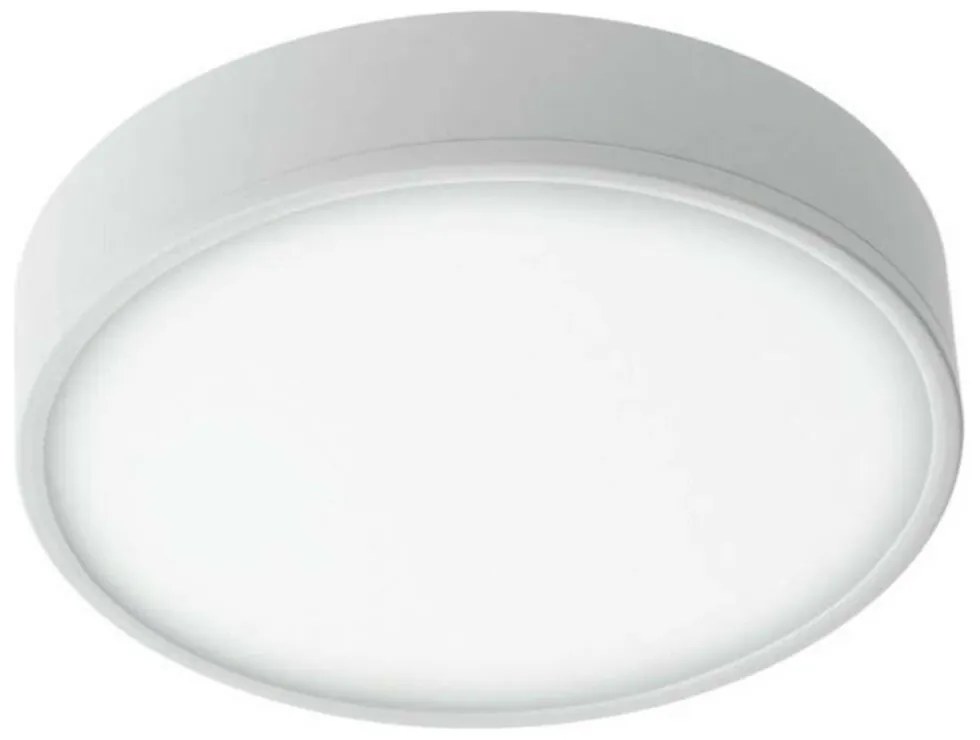 Πάνελ Klio LED-KLIO-R40C 64,8W Led 5500lm 3000K 40x5,1cm White Intec Στρόγγυλο Αλουμίνιο