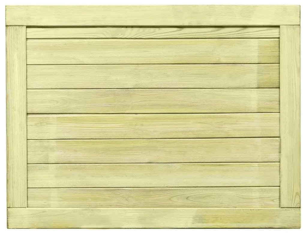 vidaXL Πόρτα Φράχτη 75 x 100 εκ. από Εμποτισμένο Ξύλο Πεύκου
