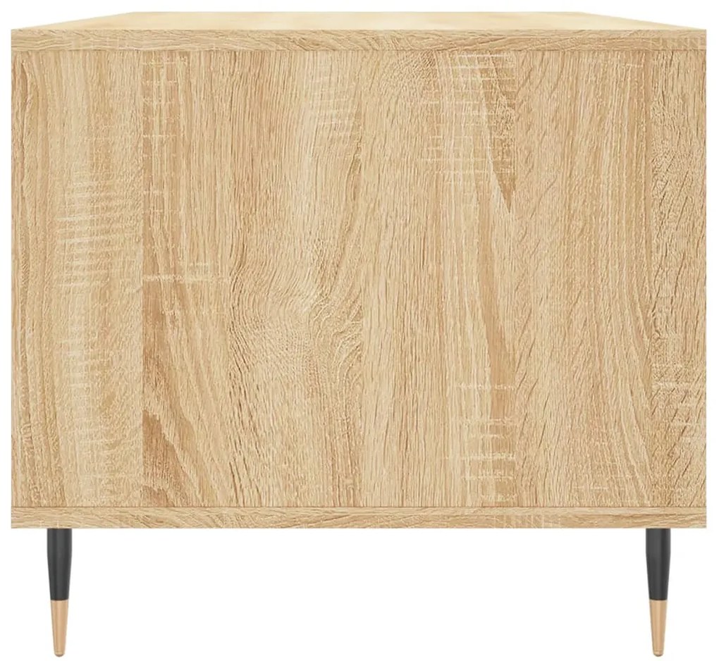 vidaXL Τραπεζάκι Σαλονιού Sonoma Δρυς 90x49x45 εκ. Επεξεργασμένο Ξύλο