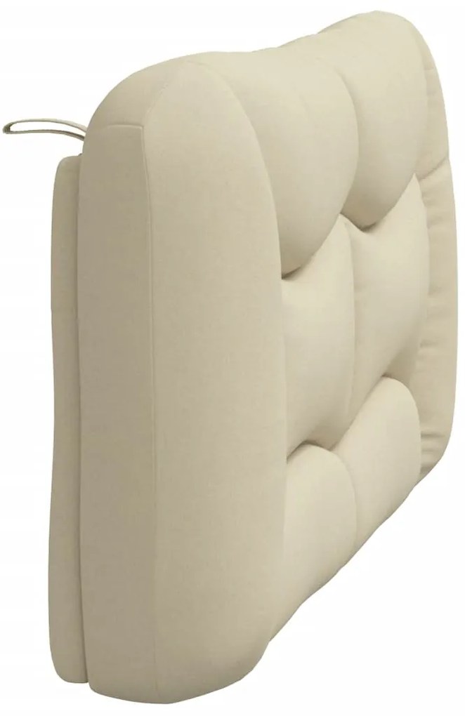 vidaXL Μαξιλάρι για Κεφαλάρι Hvar Κρεμ 120 εκ. Υφασμάτινο