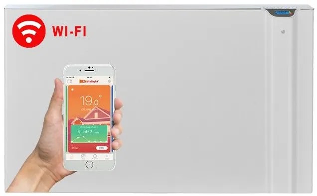 Radialight Klima WiFi 1500 Watt Λευκό - Ψηφιακός Θερμοπομπός Διπλής Λειτουργίας