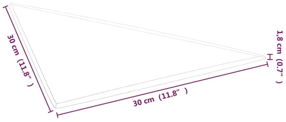 Πάνελ Τοίχου 12 τεμ. Μαύρα 30 x 30 εκ. 0,54 μ² Συνθετικό Δέρμα - Μαύρο