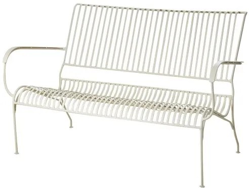 Καναπές Χειροποίητος Σιδερένιος 118cm Visby Affari Of Sweden-797-732-05-Λευκό 797-732-05
