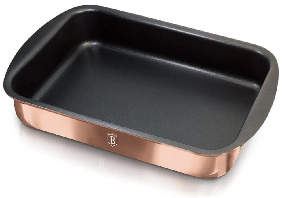 Ταψί Berlinger Haus 35x27cm Metallic Line Rose Gold Edition BH-6469A