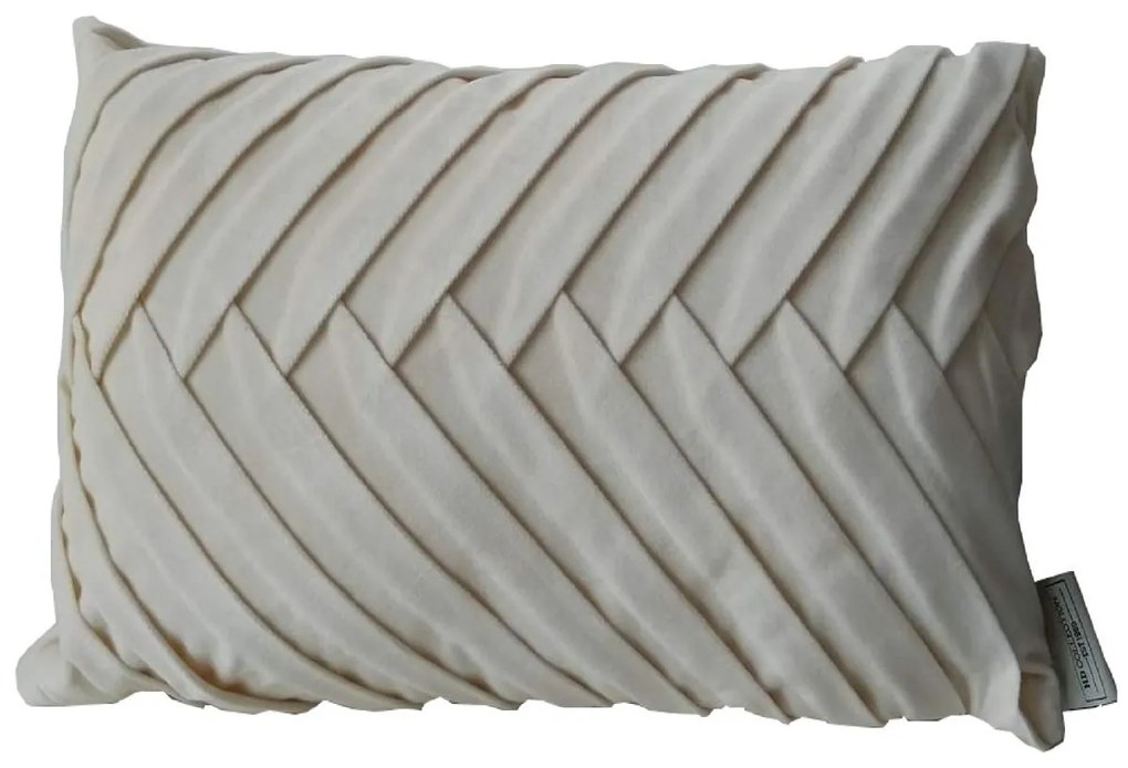 Μαξιλάρι ArteLibre Ιβουάρ Βελούδο 30x50cm-05153096