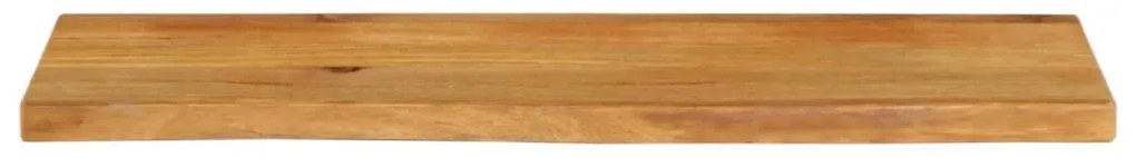 vidaXL Επιφάνεια Τραπεζιού 110x40x2,5 εκ. Live Edge Μασίφ Ξύλο Μάνγκο