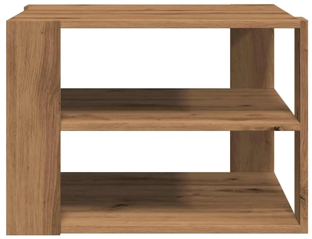 vidaXL Τραπεζάκι σαλονιού Artisan Oak 58x58x40 cm Κατασκευασμένο ξύλο