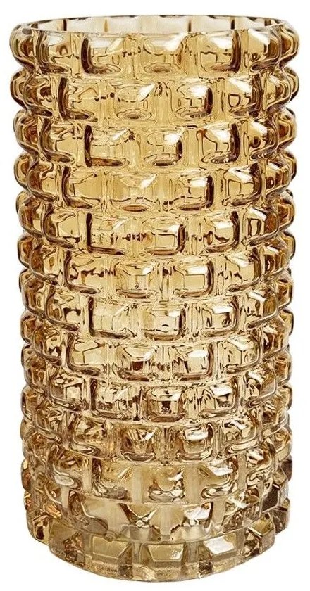 Βάζο 00.03.32509 Φ13x24,5cm Honey Glass