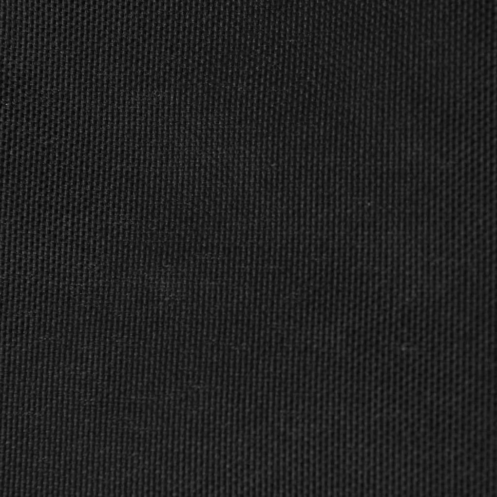 vidaXL Πανί Σκίασης Τρίγωνο Μαύρο 3,6 x 3,6 x 3,6 μ. Ύφασμα Oxford