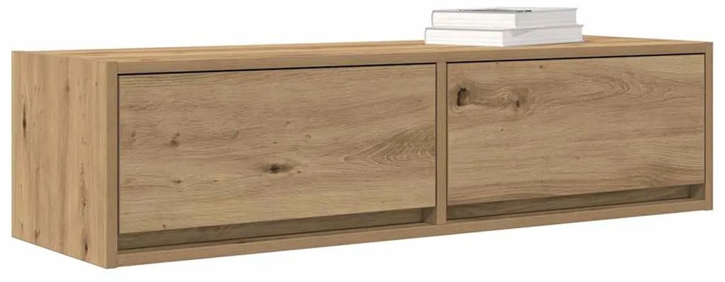 vidaXL Έπιπλο τηλεόρασης Artisan Oak 100x31x25,5 εκ Επεξεργασμένο ξύλο