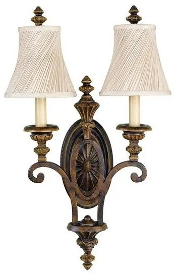 Απλίκα Φωτιστικό Τοίχου 2xE14  Καφέ  Drawing Room FE-DRAWING-ROOM2 Elstead Lighting-FE-DRAWING-ROOM2-Καφέ FE-DRAWING-ROOM2