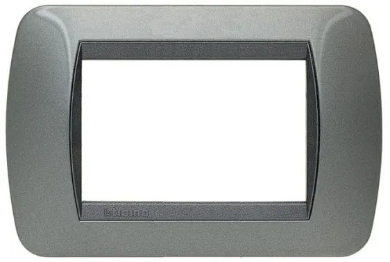 Πλαίσιο 3 Θέσεων Σκούρο Ατσάλι Bticino Living International L4803AC Legrand-L4803AC-Ανθρακί L4803AC