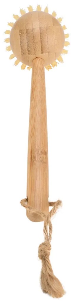 ESTIA ΒΟΥΡΤΣΑ ΚΑΘΑΡΙΣΜΟΥ ΠΙΑΤΩΝ ΧΕΙΡΟΣ BAMBOO ESSENTIALS 22.5x7cm