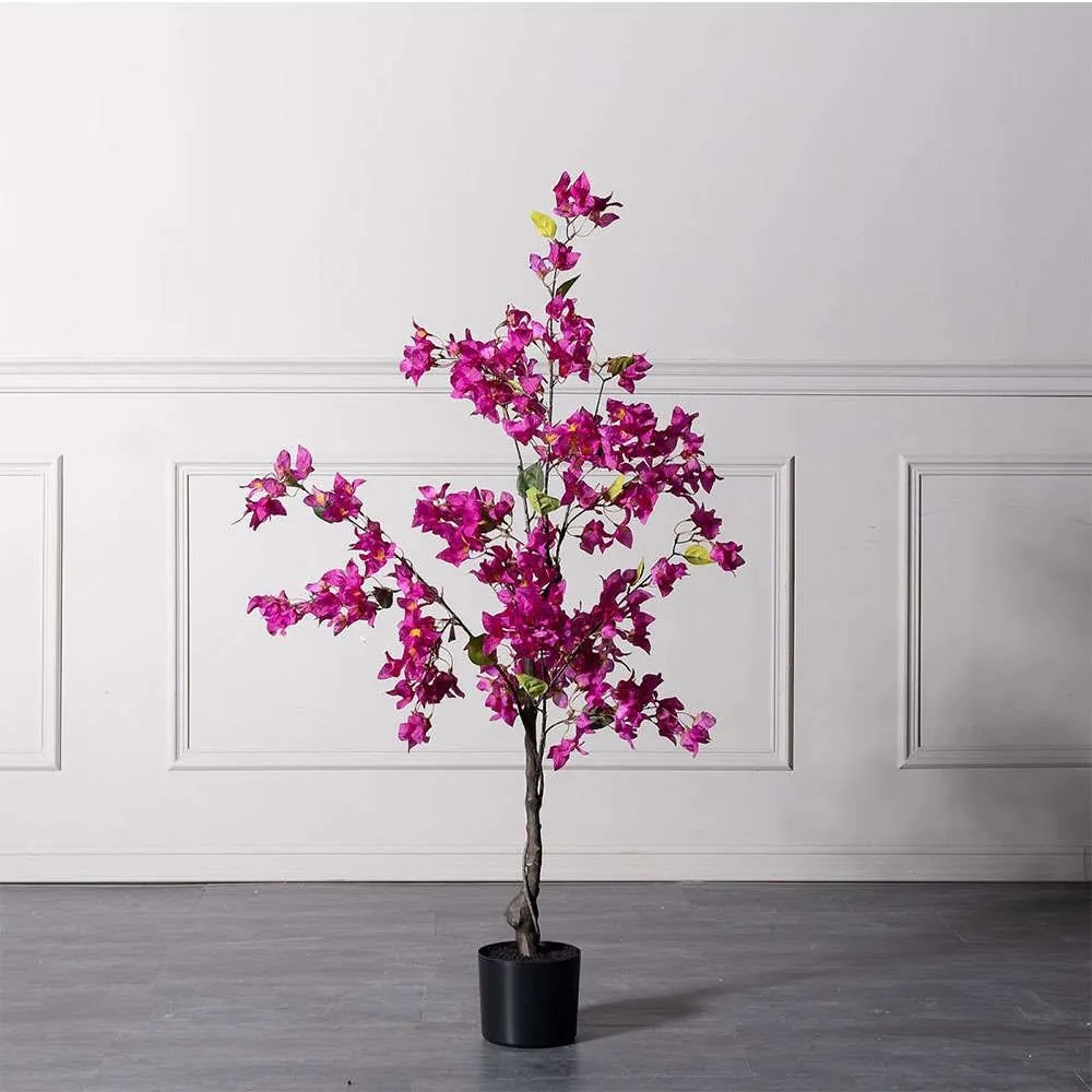 Τεχνητό Δέντρο Βουκαμβίλια 4580-6 45x45x120cm Fuchsia Supergreens Polyethylene