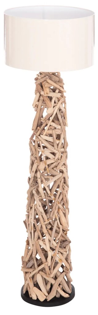 ΔΙΑΚΟΣΜΗΤΙΚΟ ΦΩΤΙΣΤΙΚΟ ΔΑΠΕΔΟΥ ALTAR HM4429 DRIFTWOOD--ΛΕΥΚΟ PVC Φ45x153Υεκ. - 0512259 - HM4429