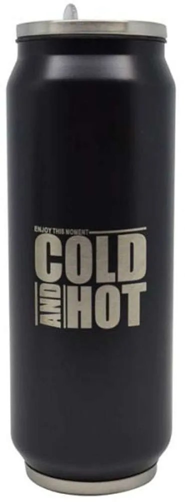 Ισοθερμικό Ποτήρι Cold And Hot 809752 500ml Black Ankor