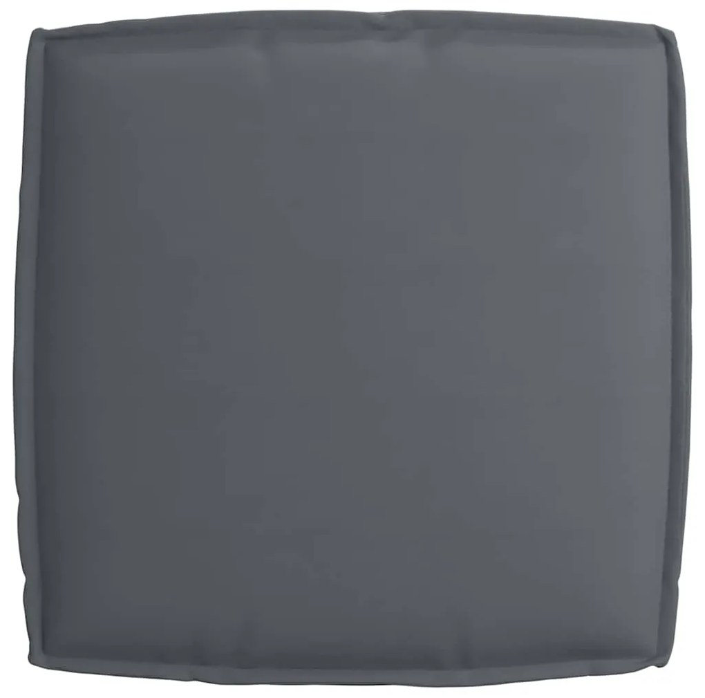 vidaXL Μαξιλάρι Ανθρακί 60 x 60 x 12 cm Ύφασμα Όξφορντ