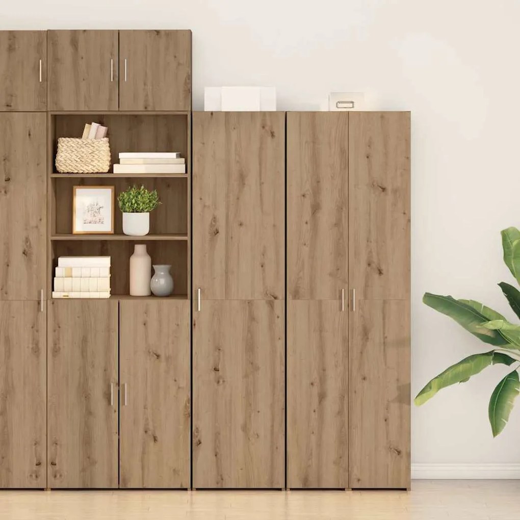 vidaXL Καρυδιά 45x42.5x185 εκ Επεξεργασμένο ξύλο