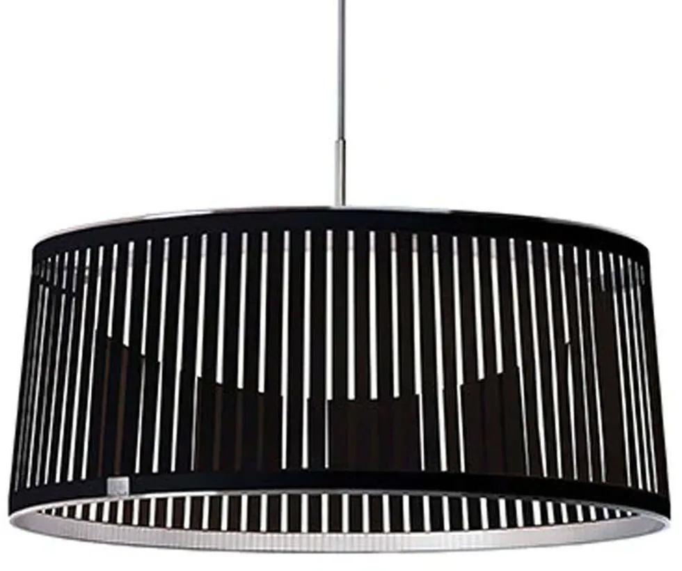 Φωτιστικό Οροφής Solis Drum 24 10296 61x25,4cm Dim Led 2500lm 35W 2700K Black Pablo Designs