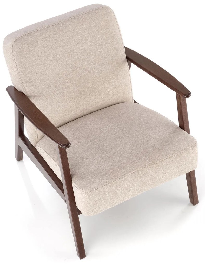 Tuscany Πολυθρονα Μπρατσα Μπεζ