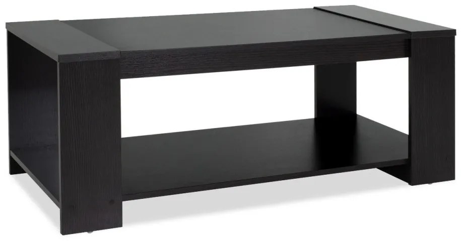 Τραπέζι Σαλονιού OLYMPUS Wenge 110x51x42,5εκ 123-000038 Pakoworld-123-000038-Μαύρο 123-000038