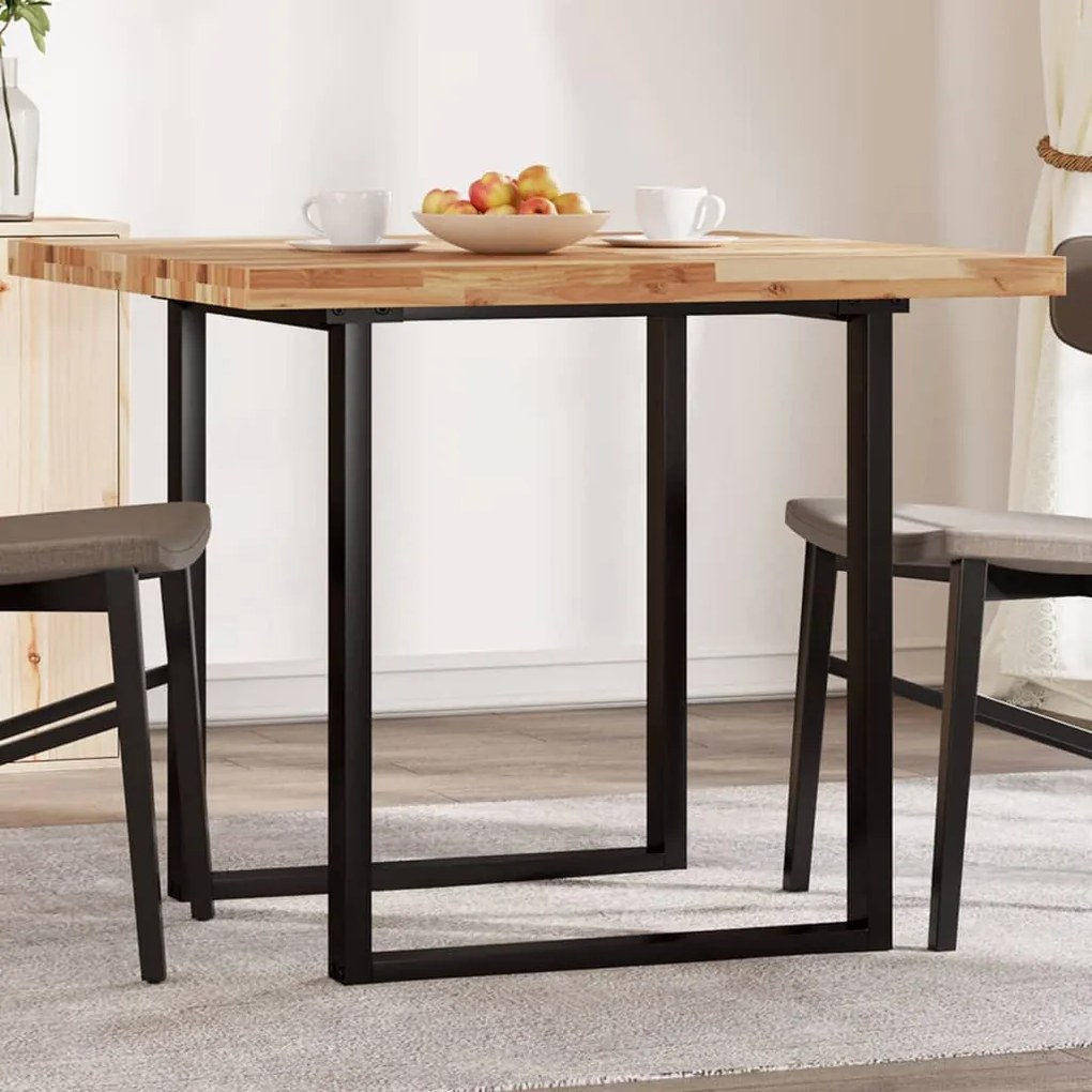 vidaXL Επιφάνεια Τραπεζιού Τετράγωνη 90x90x4 εκ. Μασίφ Ξύλο Ακακίας