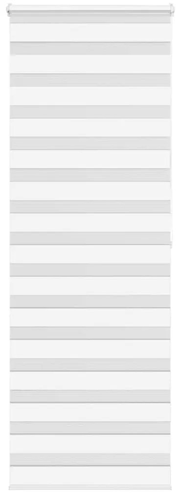 Ζέβρα τυφλή Λευκό Πλάτος υφάσματος 65,9 εκ. Πολυεστέρας
