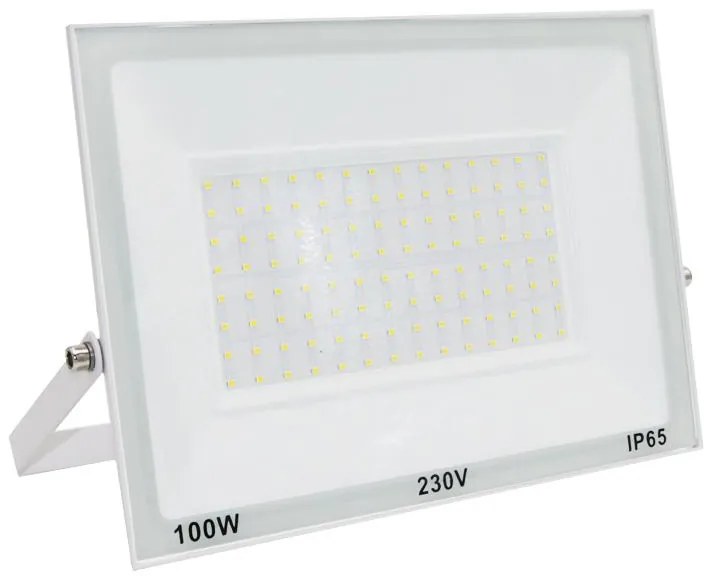 Adeleq Προβολέας LED-SMD 100W 230V 3000K IP65 Λευκός 3-38010000
