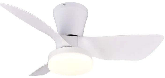 Ανεμιστήρας Reality Lighting -RL RANDERS R64412131 Λευκό Ματ (White Mat) 2700 - 6000K