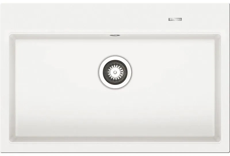 Νεροχύτης Pyramis Ithaka 1B-Snow-78 x 51 εκ.