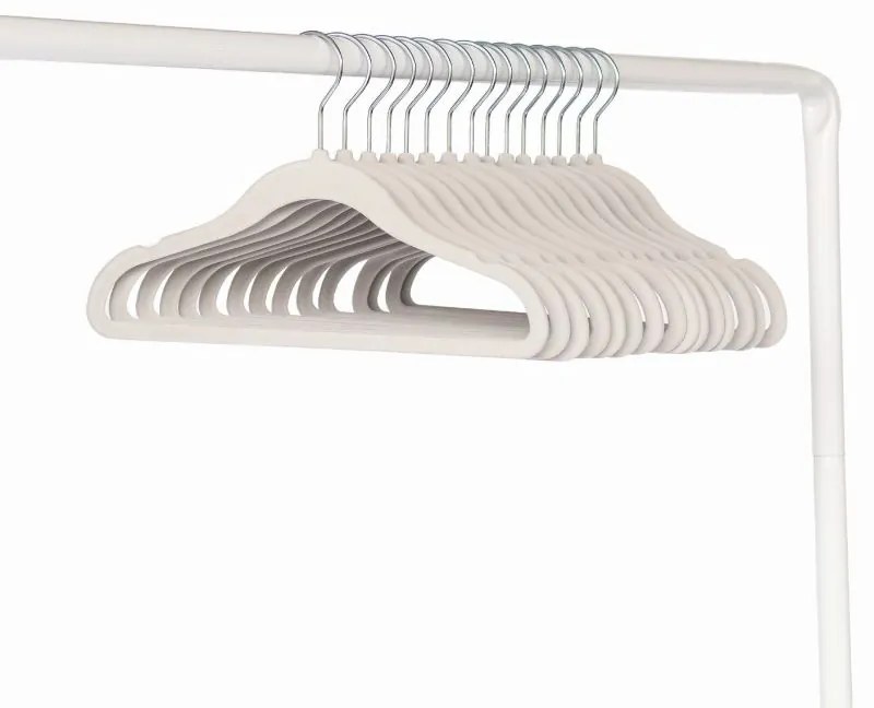 3Sprouts κρεμάστρες Αντιολισθητικές Hazelnut (σετ 15τμχ)