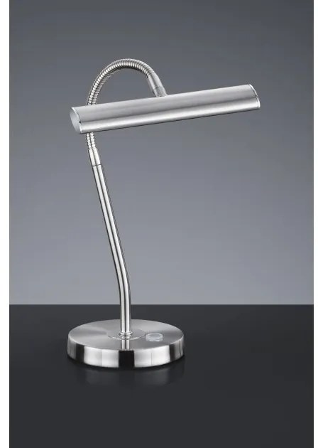 Επιτραπέζιο Φωτιστικό LED 4W Εύκαμπτο Dimmer Μνήμη Curtis Trio Lighting-579790107-Νίκελ Ματ 579790107