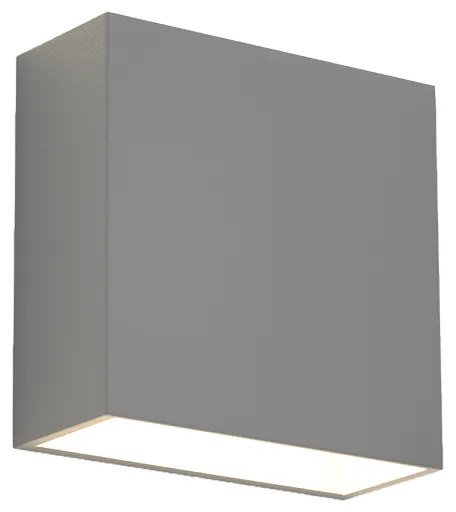 Φωτιστικό τοίχου Yellowstone LED 4W Outdoor Up-Down Adjustable Wall Lamp Grey D:12cmx12cm (80200931) - 80200931 - 80200931