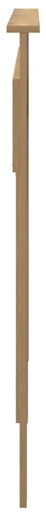 vidaXL Κεφαλάρι με κεφαλάρι Artisan Oak 160 cm Επεξεργασμένο ξύλο