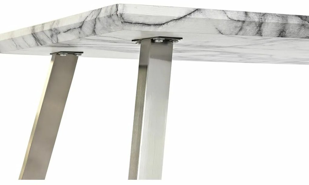 Τραπεζάκι Καφέ DKD Home Decor MDF Χάλυβας (120 x 60 x 44 cm)