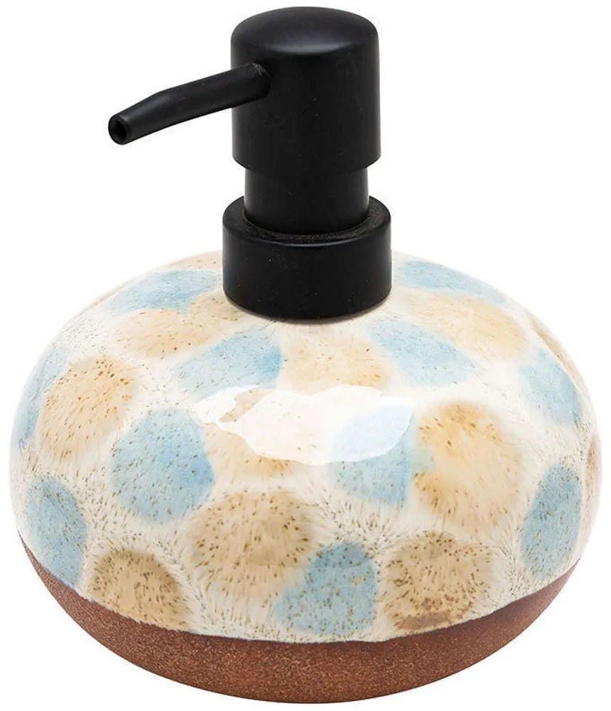 Δοχείο Κρεμοσάπουνου Glaze 02-13394 12x12x12cm 440ml Multi Estia Clay