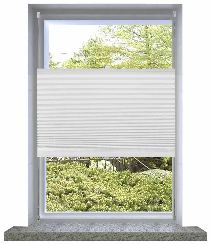 vidaXL Σύστημα Σκίασης Πλισέ Λευκό 60 x 150 εκ.