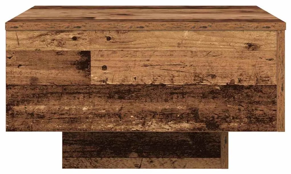 vidaXL Τραπεζάκι Σαλονιού Παλαιό ξύλο 55 x 55 x 31 εκ
