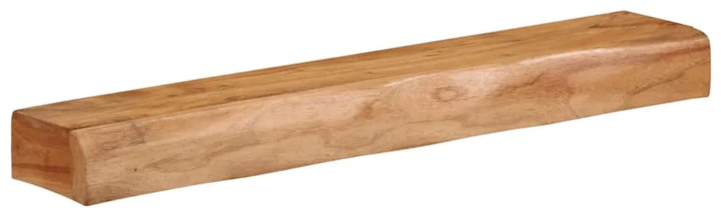 vidaXL Ράφια Τοίχου 2 τεμ. 80x17x8 εκ. από Μασίφ Ξύλο Ακακίας