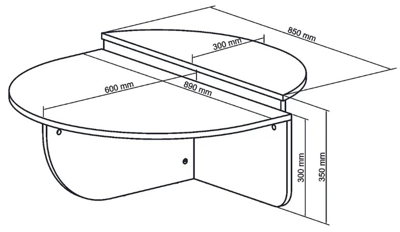 Τραπεζάκι σαλονιού Nilvia Megapap χρώμα sapphire oak Ø85x35εκ.